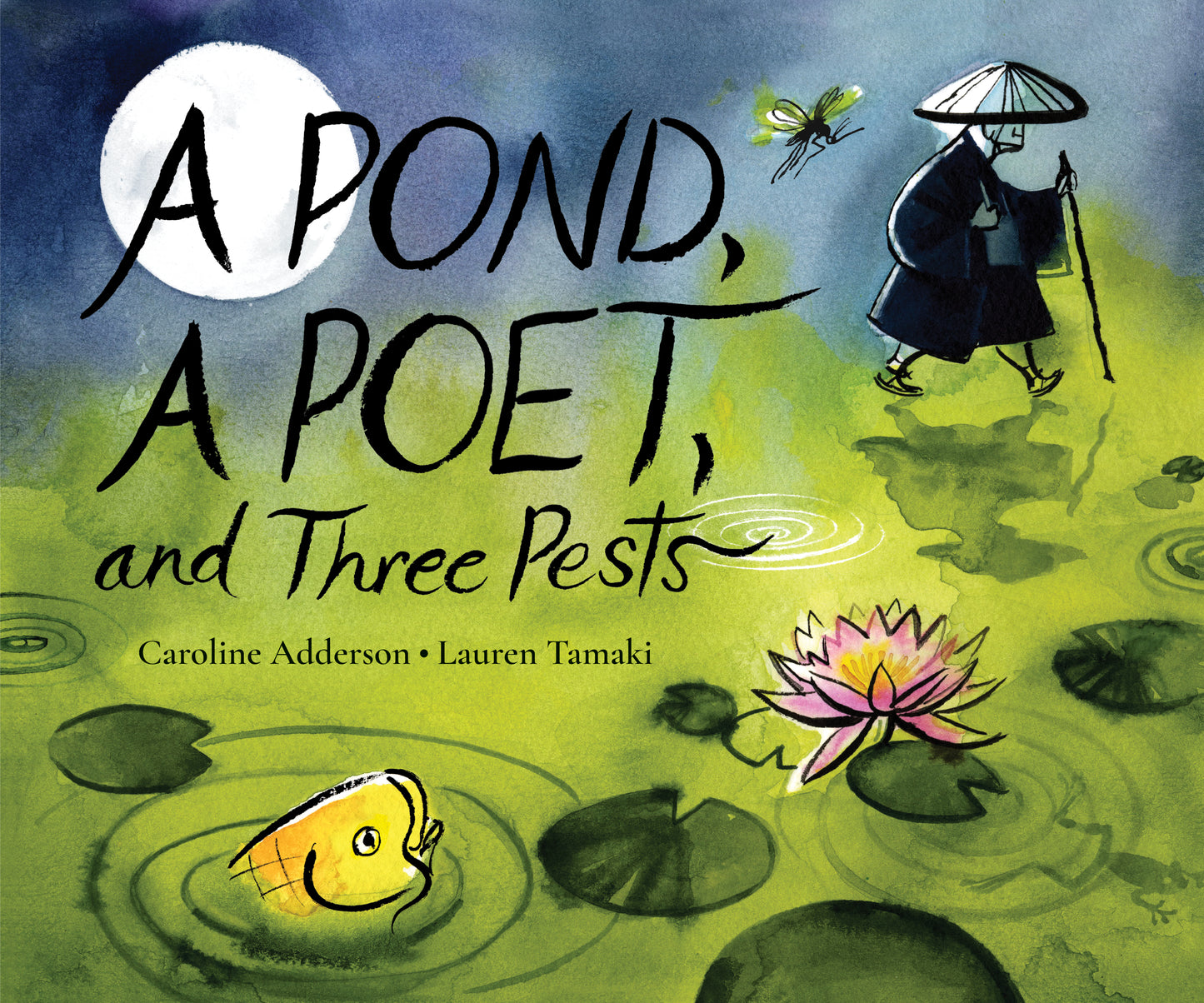 Pond, A Poet, and Three Pests, A