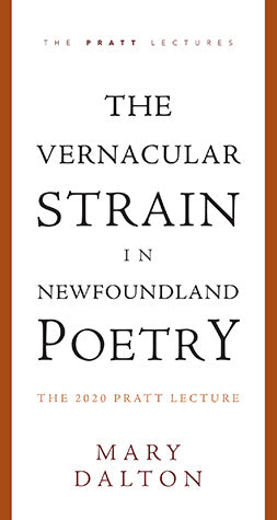 Vernacular Strain in Newfoundland Poetry, The