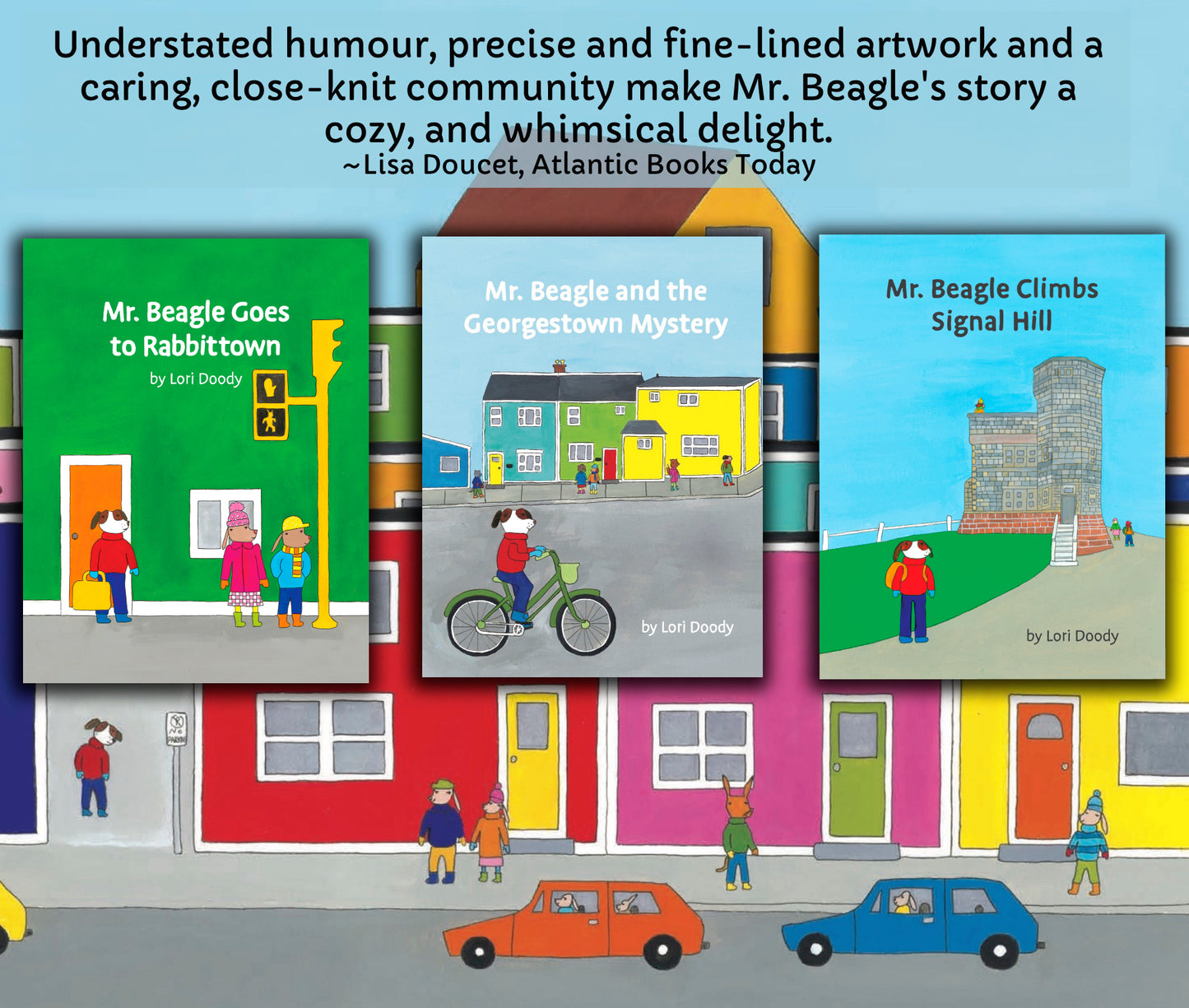 Mr. Beagle Climbs Signal Hill