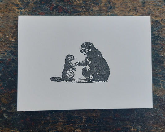 Newfoundland Dog (card)