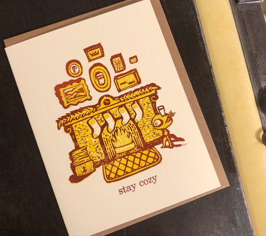 Stay Cozy (card)