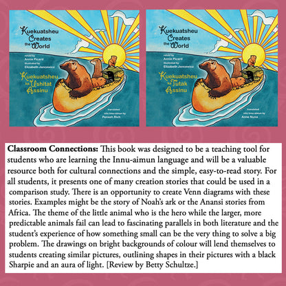 Kuekuatsheu Creates the World (ebook, Sheshatshiu dialect)