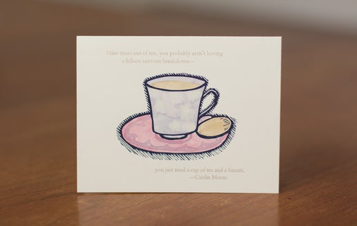 Tea and a Biscuit (Card)