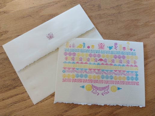 Walking Bird Press card (large)